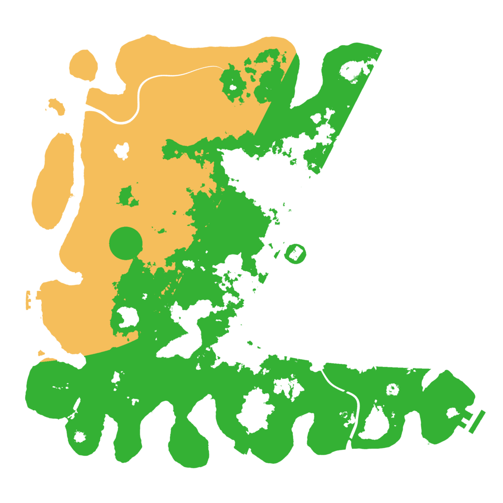 Biome Rust Map: Procedural Map, Size: 4000, Seed: 1669321498