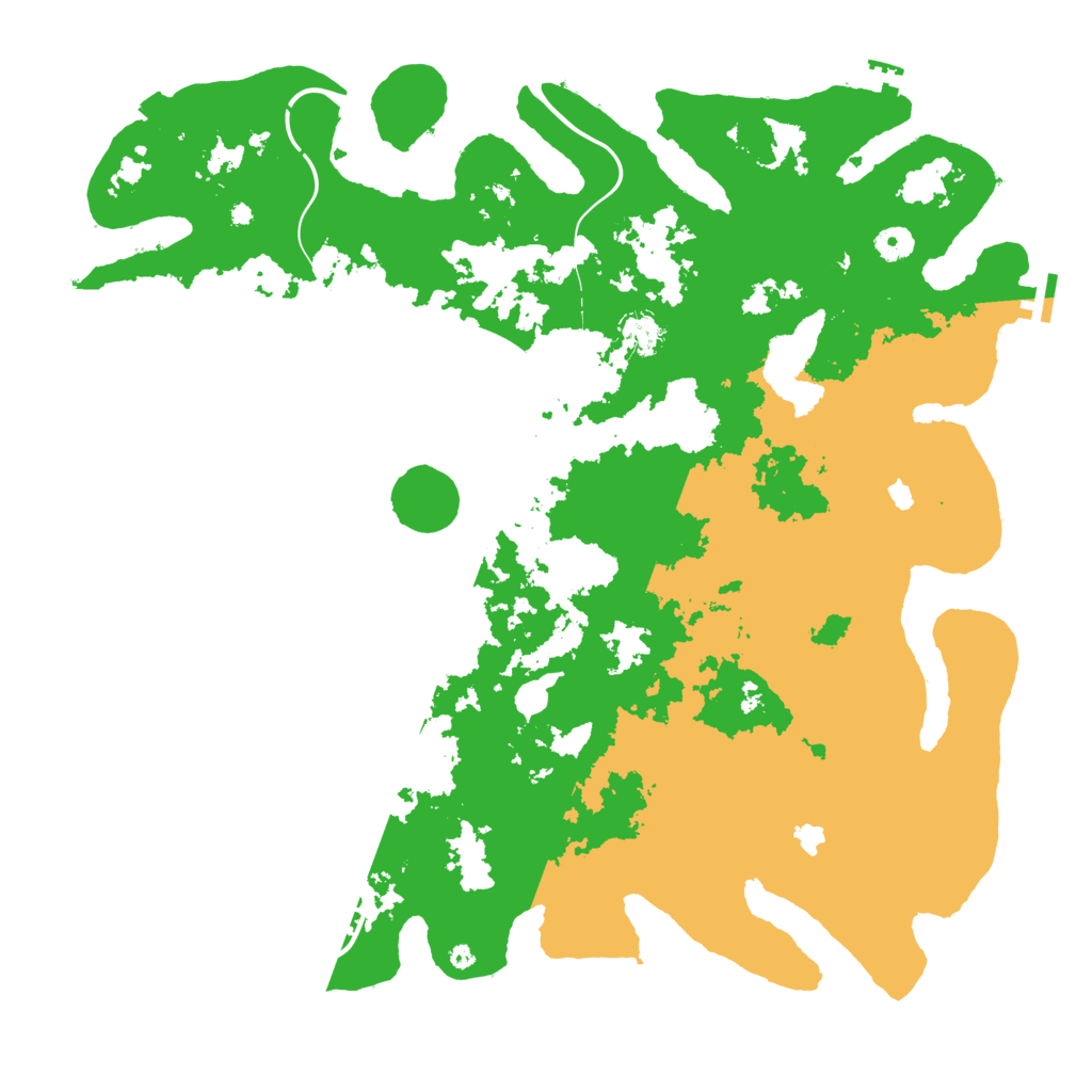 Biome Rust Map: Procedural Map, Size: 4500, Seed: 767584471