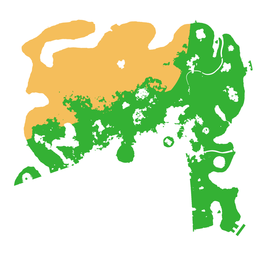 Biome Rust Map: Procedural Map, Size: 4000, Seed: 1988029213