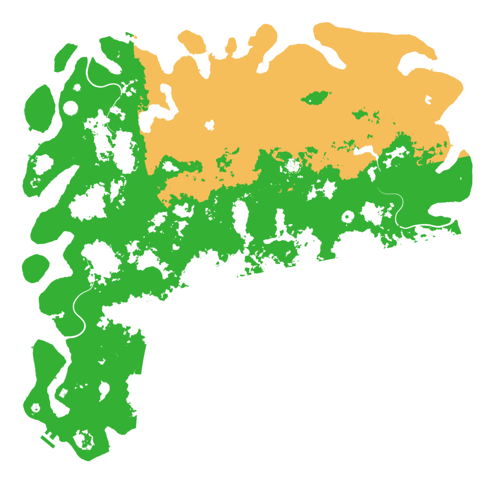 Biome Rust Map: Procedural Map, Size: 6000, Seed: 495675950