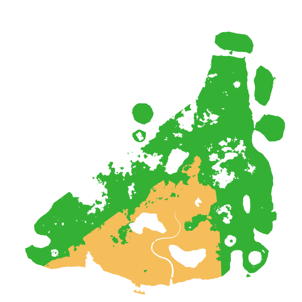 Biome Rust Map: Procedural Map, Size: 4000, Seed: 241021