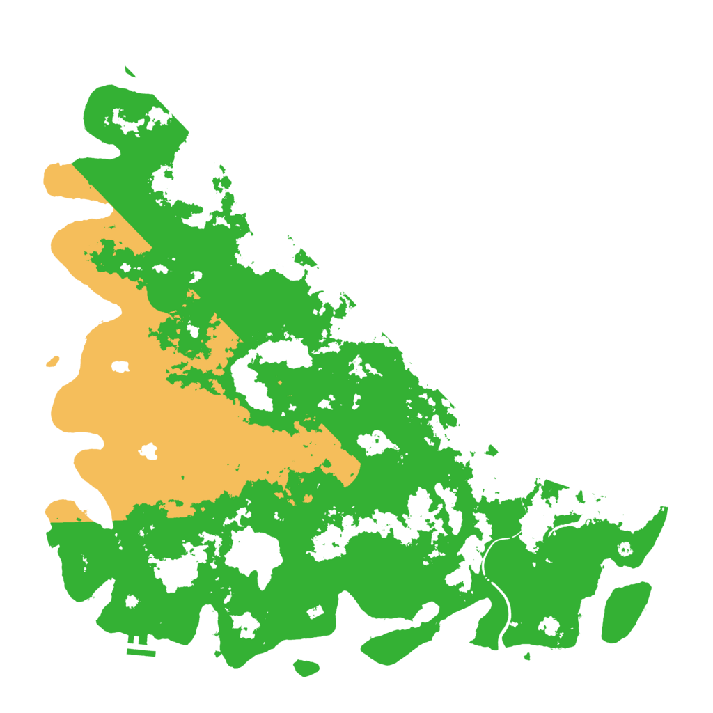 Biome Rust Map: Procedural Map, Size: 5000, Seed: 72323636