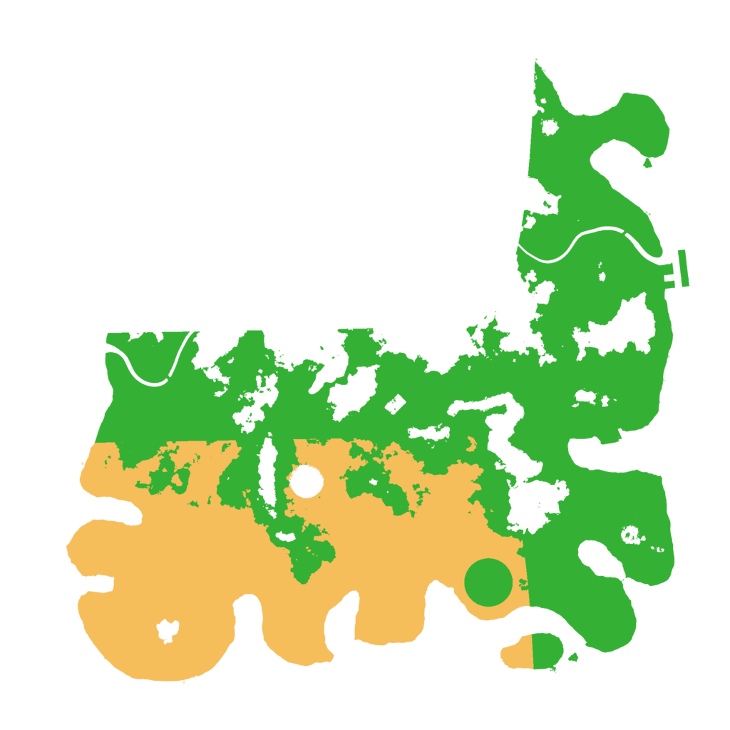Biome Rust Map: Procedural Map, Size: 4000, Seed: 1202469761