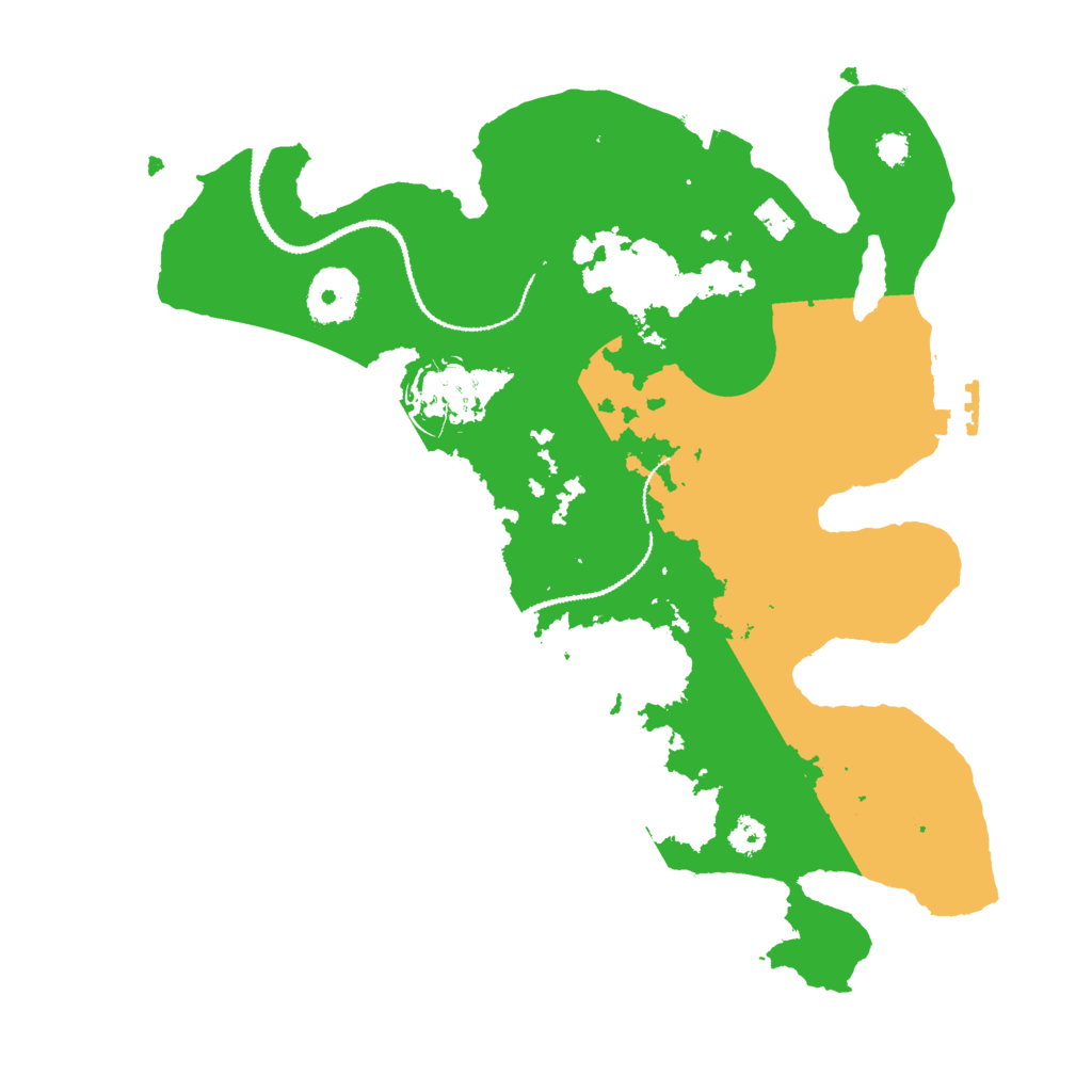 Biome Rust Map: Procedural Map, Size: 3000, Seed: 84923085