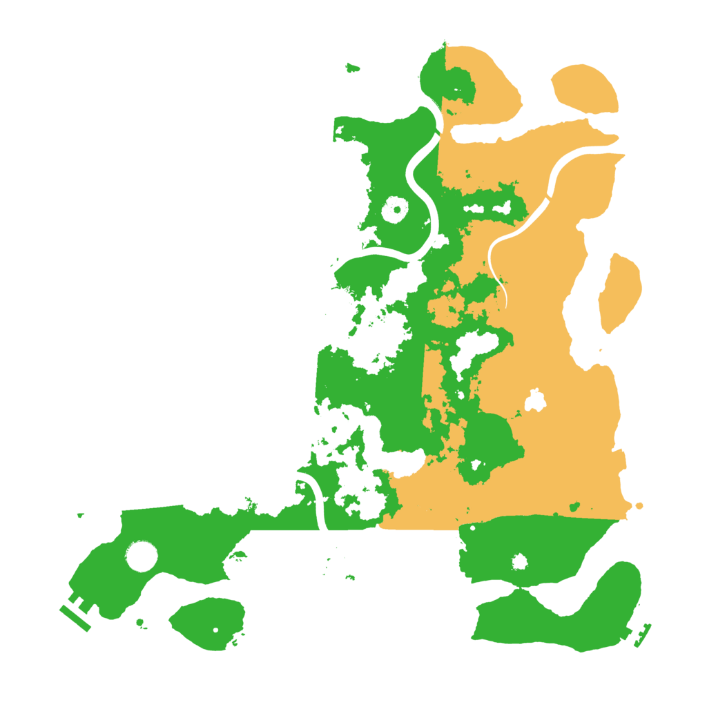 Biome Rust Map: Procedural Map, Size: 4000, Seed: 139712698