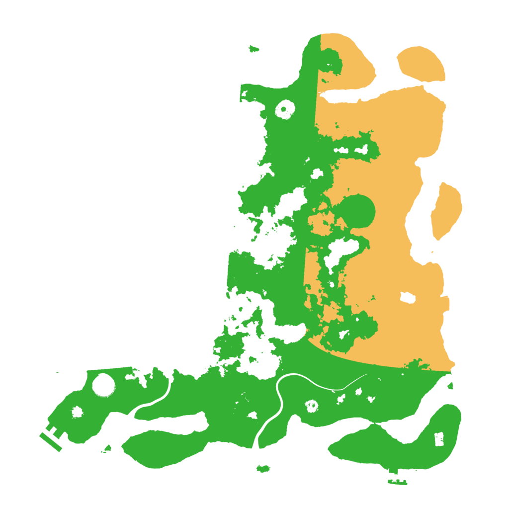 Biome Rust Map: Procedural Map, Size: 4000, Seed: 139712698