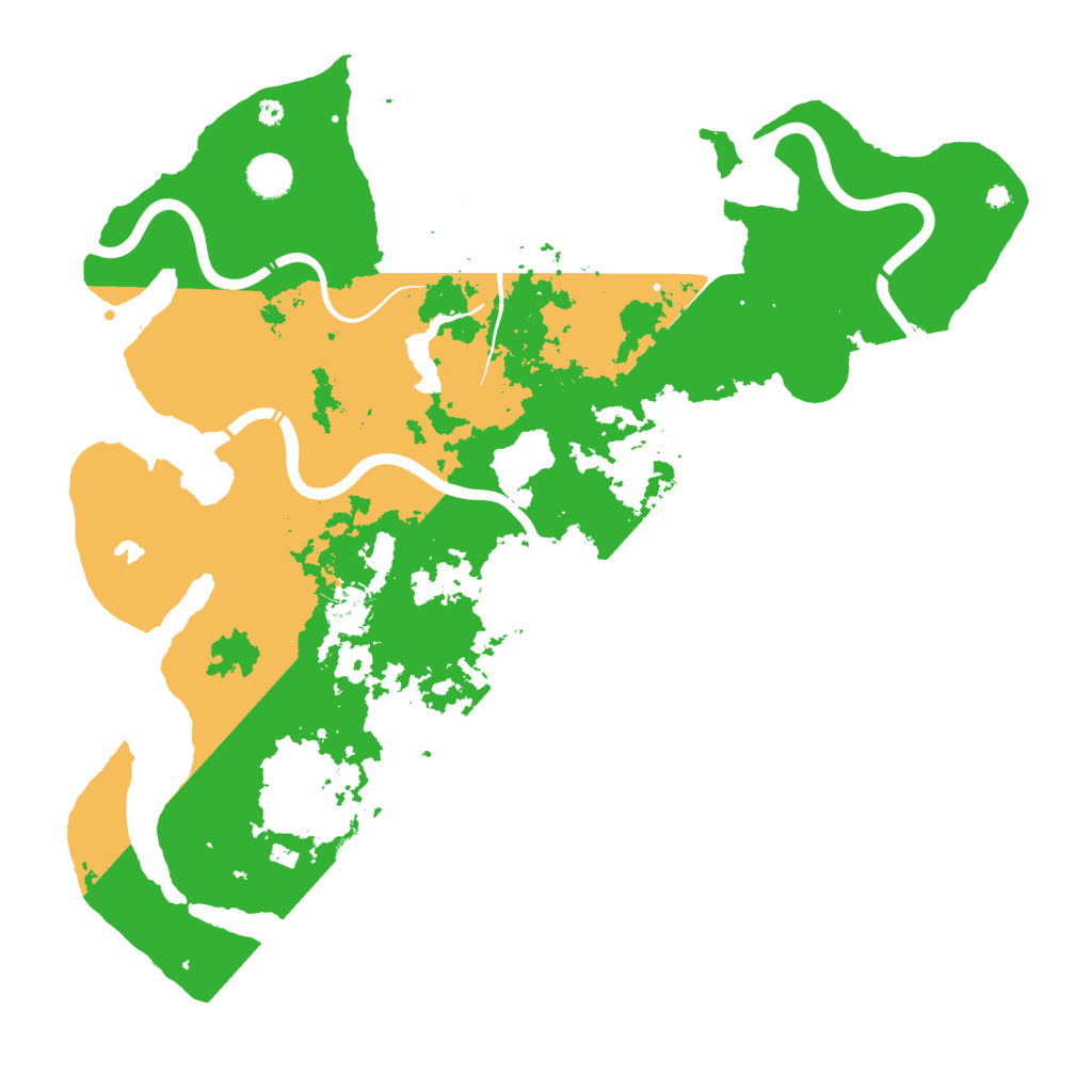 Biome Rust Map: Procedural Map, Size: 4250, Seed: 990514