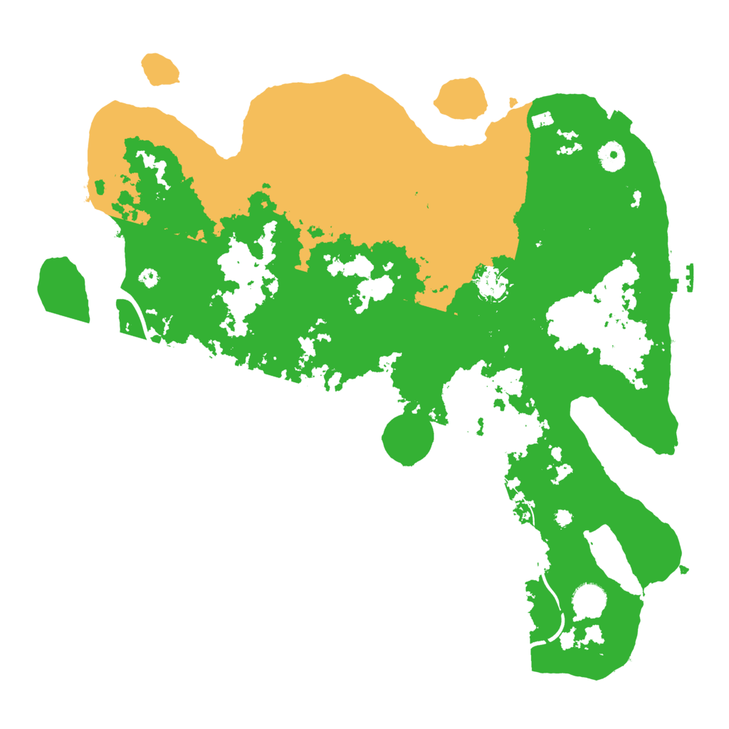 Biome Rust Map: Procedural Map, Size: 3878, Seed: 2147483647