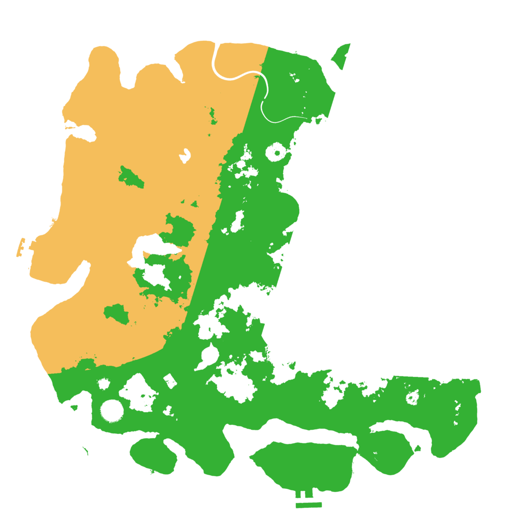 Biome Rust Map: Procedural Map, Size: 4000, Seed: 1879261072