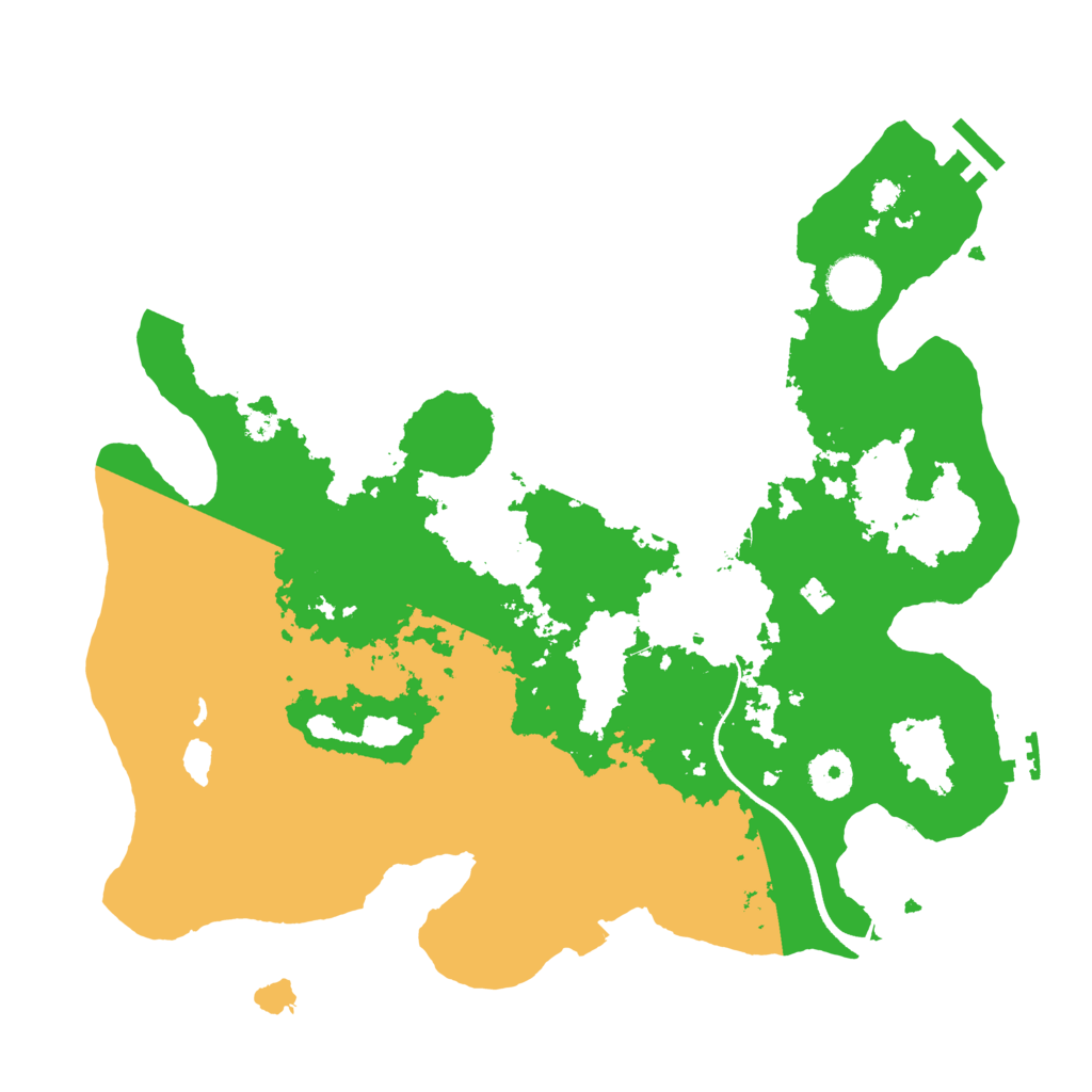 Biome Rust Map: Procedural Map, Size: 3500, Seed: 1701038969