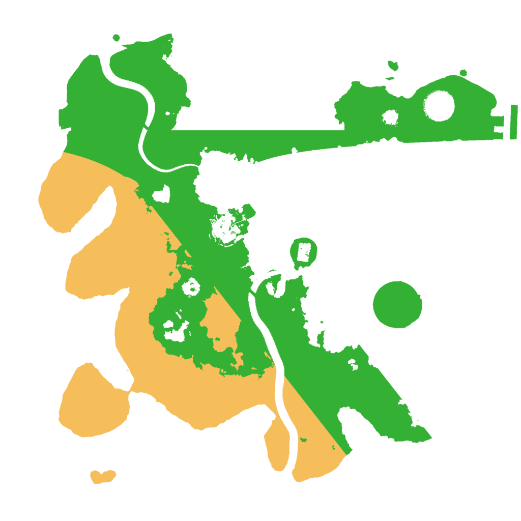 Biome Rust Map: Procedural Map, Size: 3000, Seed: 56462