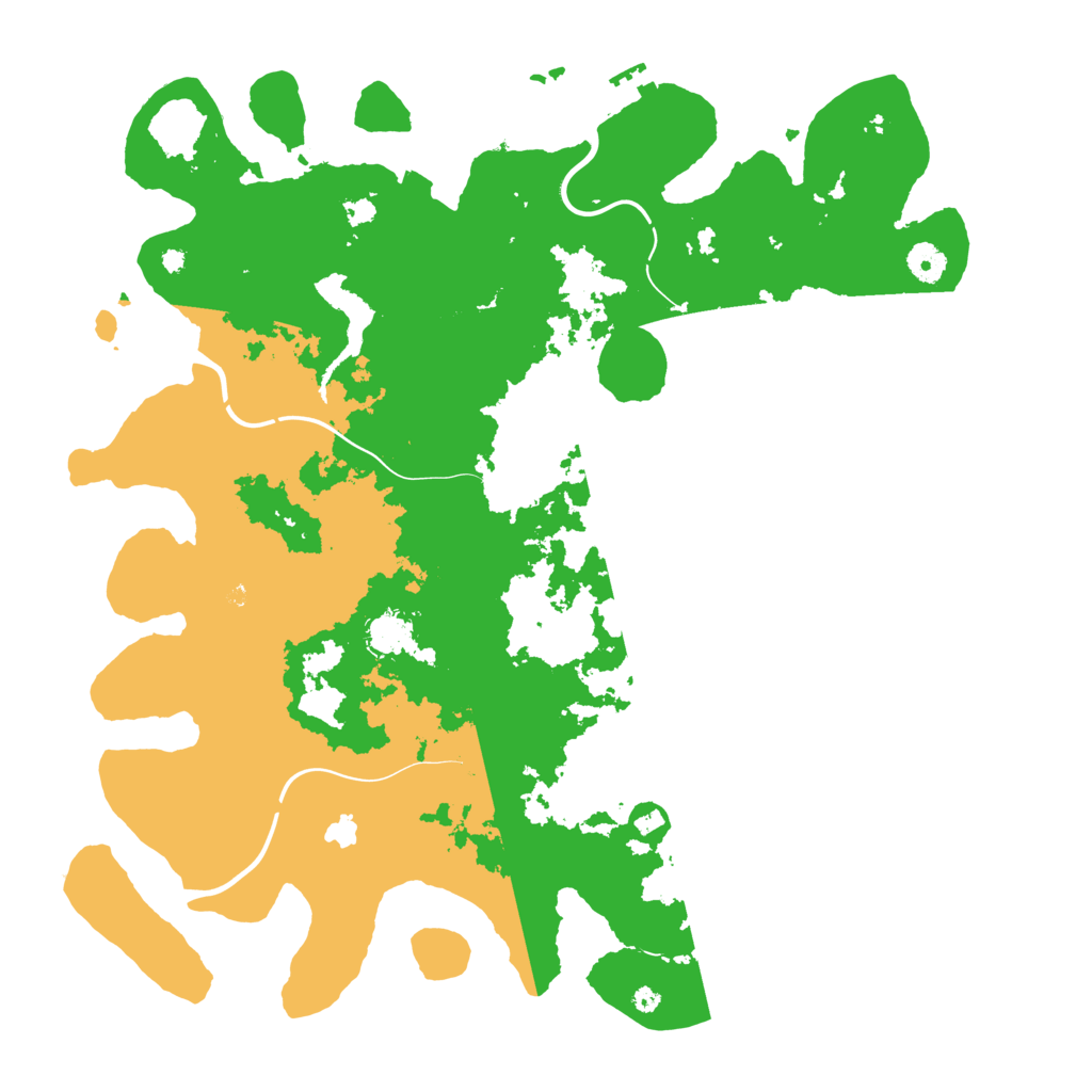 Biome Rust Map: Procedural Map, Size: 4250, Seed: 1190846795