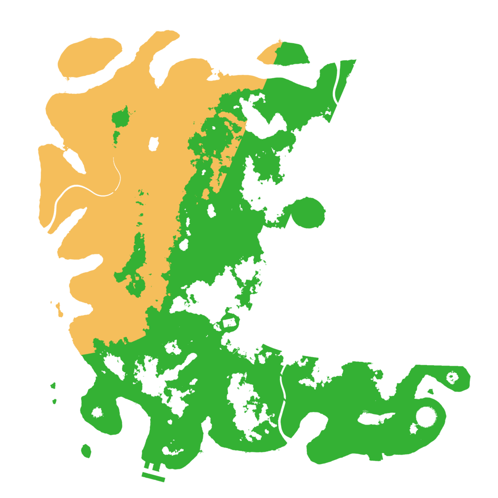 Biome Rust Map: Procedural Map, Size: 4300, Seed: 1339671048