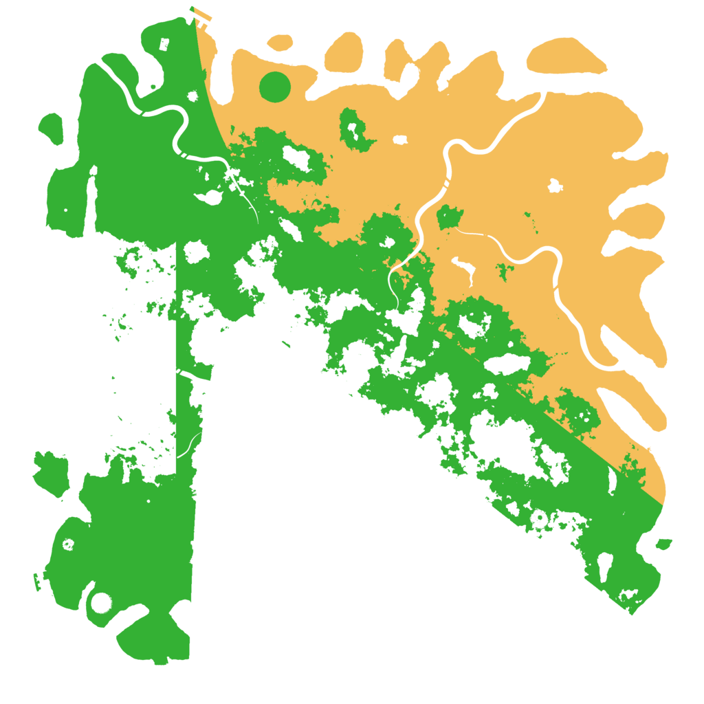 Biome Rust Map: Procedural Map, Size: 6000, Seed: 468769285