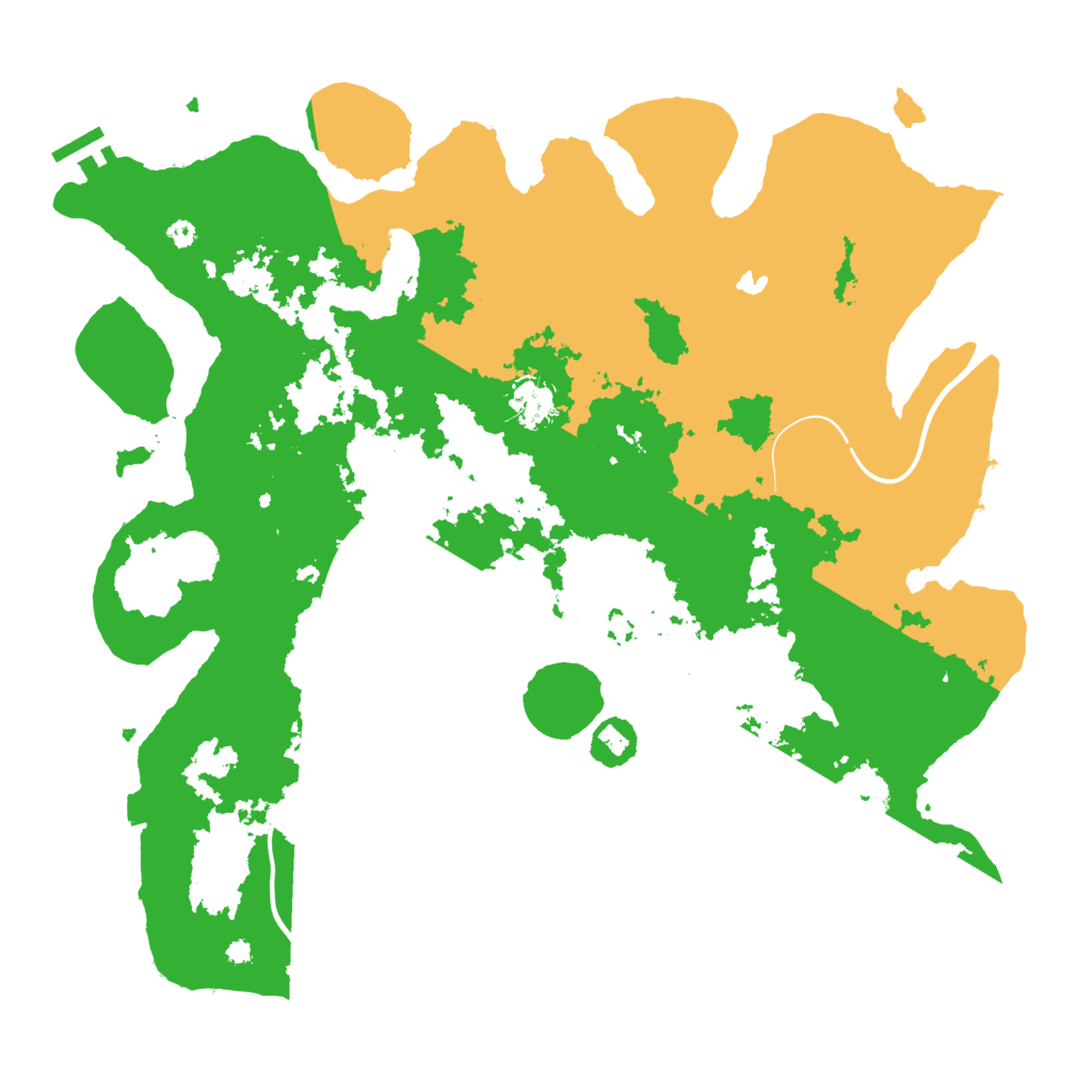 Biome Rust Map: Procedural Map, Size: 4000, Seed: 599520213