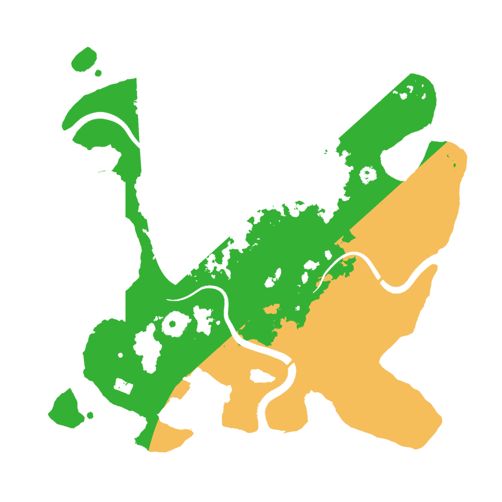 Biome Rust Map: Procedural Map, Size: 3000, Seed: 437221301