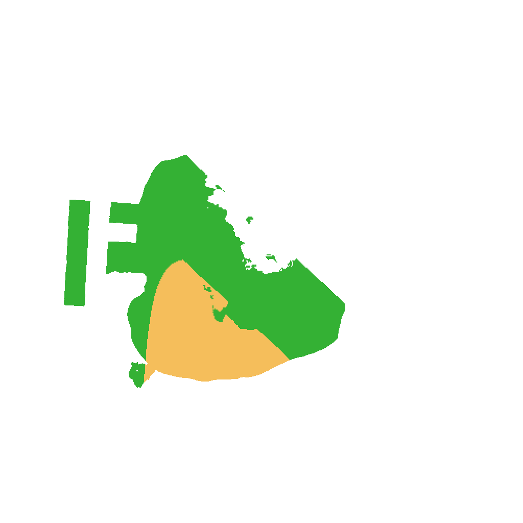 Biome Rust Map: Procedural Map, Size: 1000, Seed: 818684