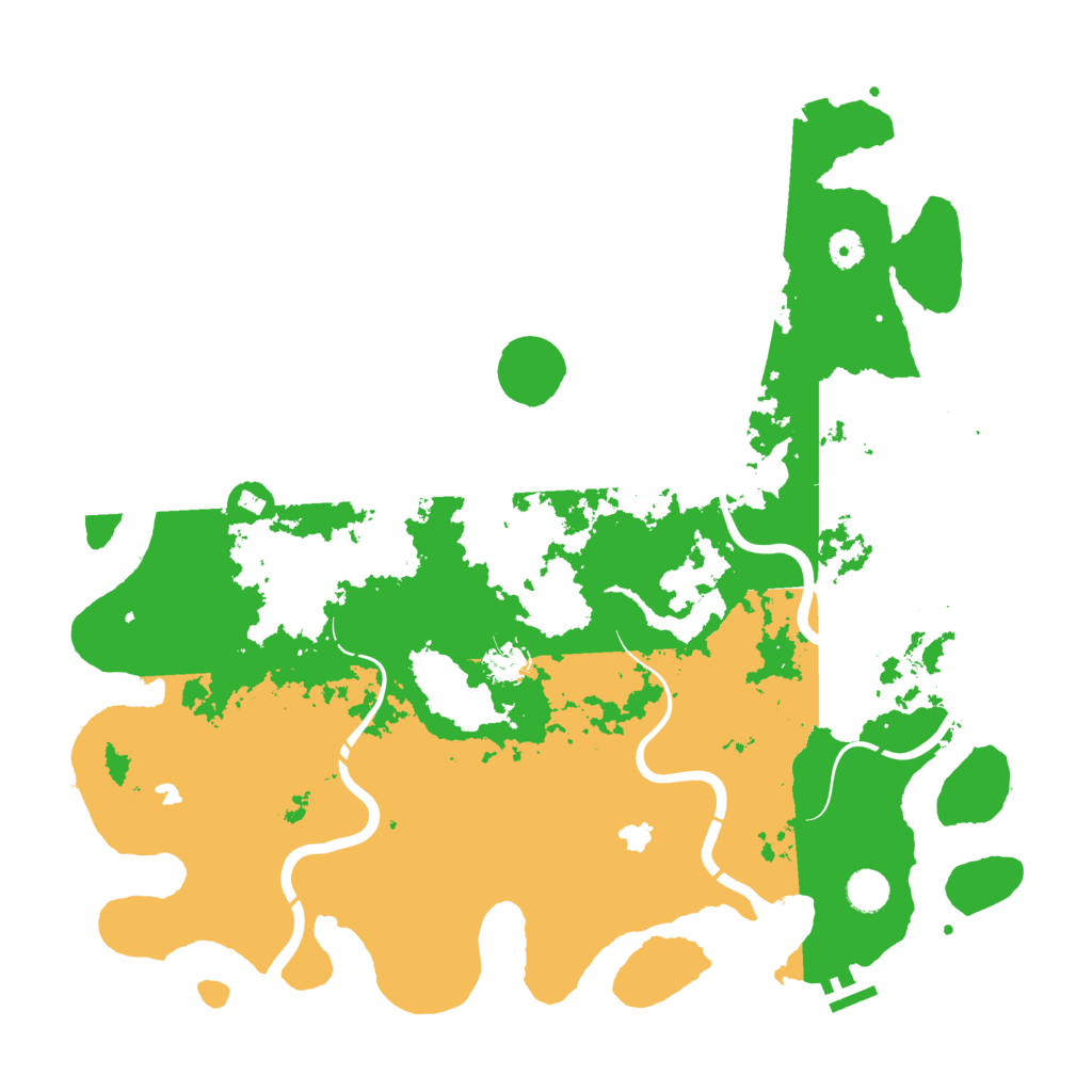 Biome Rust Map: Procedural Map, Size: 4500, Seed: 133762