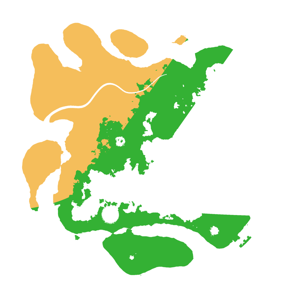 Biome Rust Map: Procedural Map, Size: 3000, Seed: 1885211557