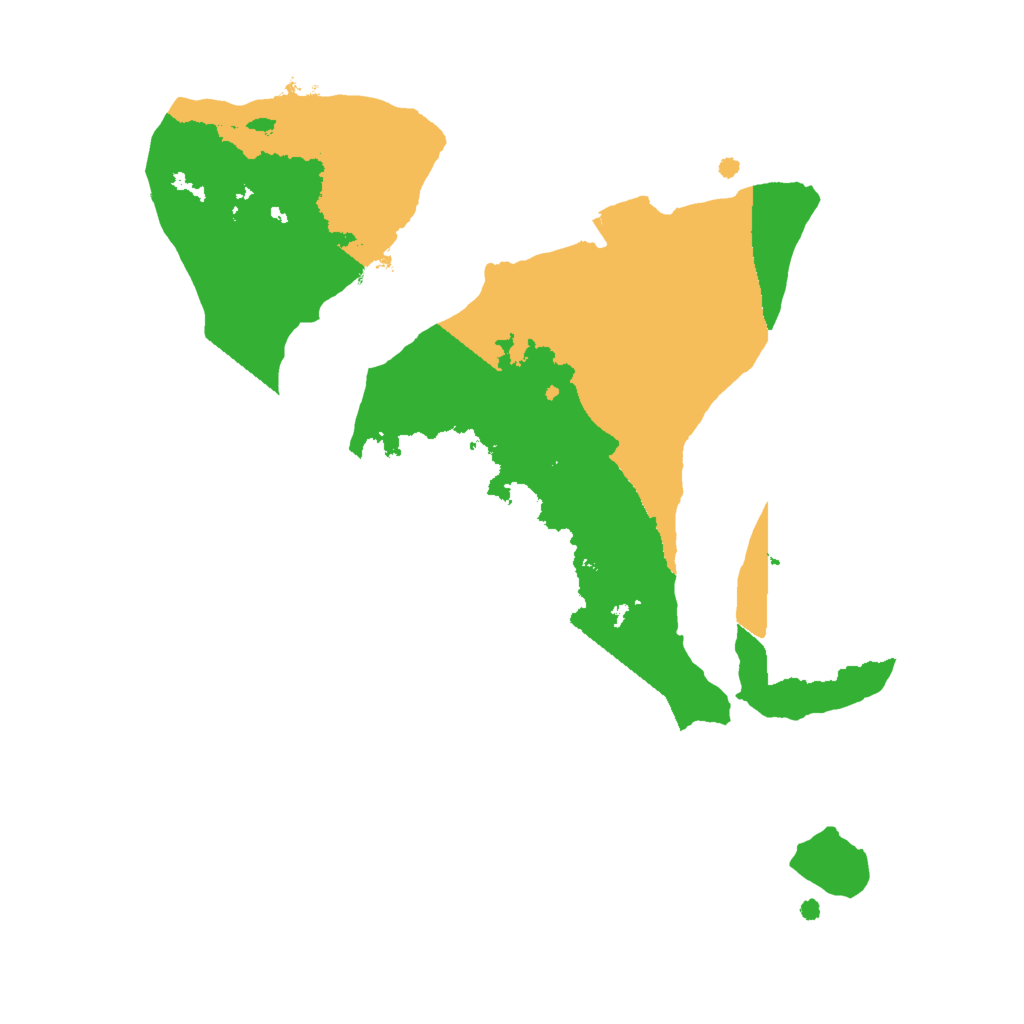 Biome Rust Map: Procedural Map, Size: 2000, Seed: 1863403836