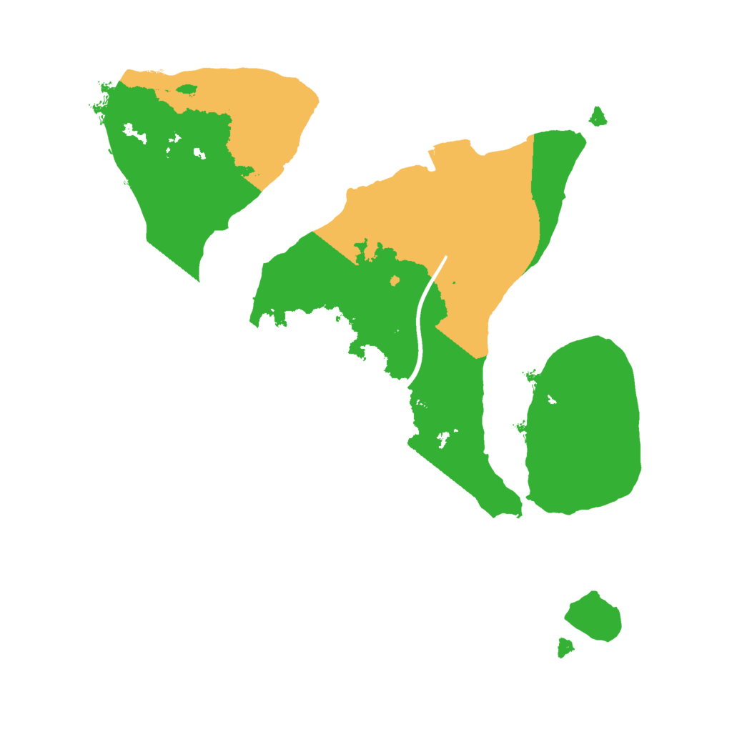 Biome Rust Map: Procedural Map, Size: 2000, Seed: 1863403836