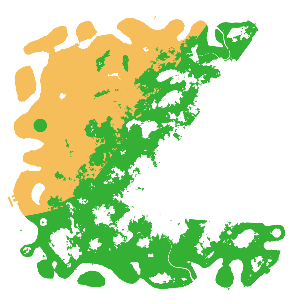 Biome Rust Map: Procedural Map, Size: 6000, Seed: 1937