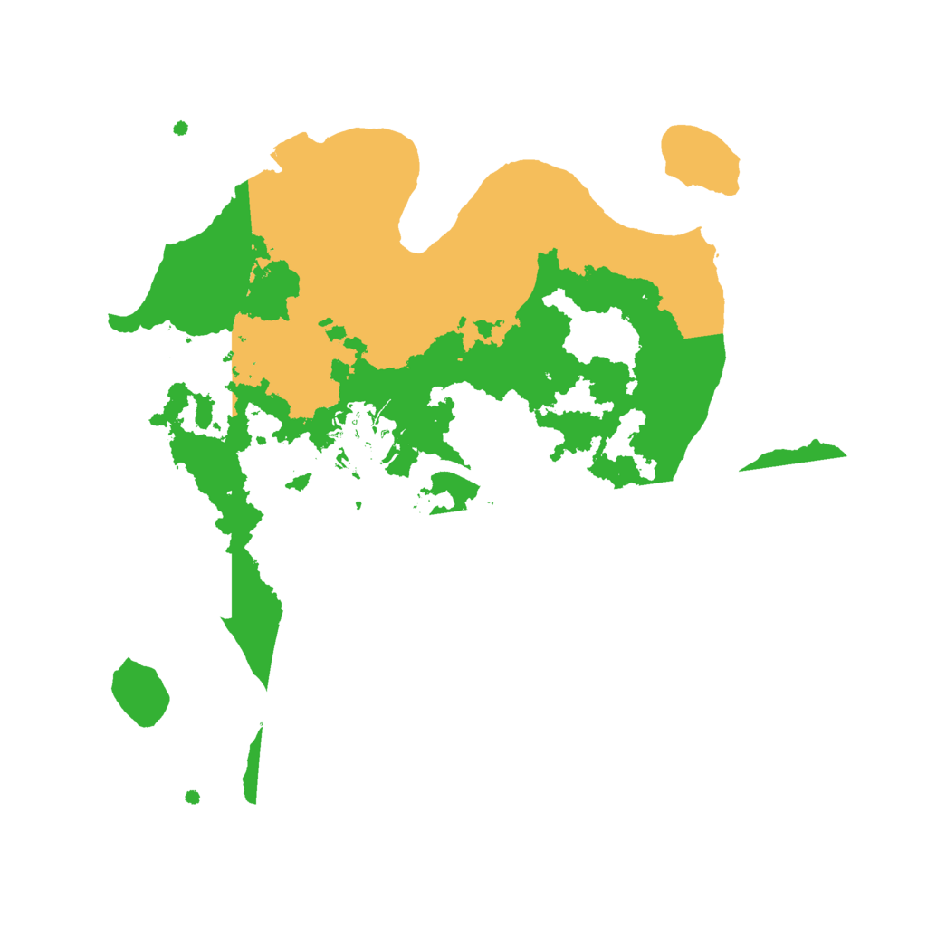 Biome Rust Map: Procedural Map, Size: 2576, Seed: 50000