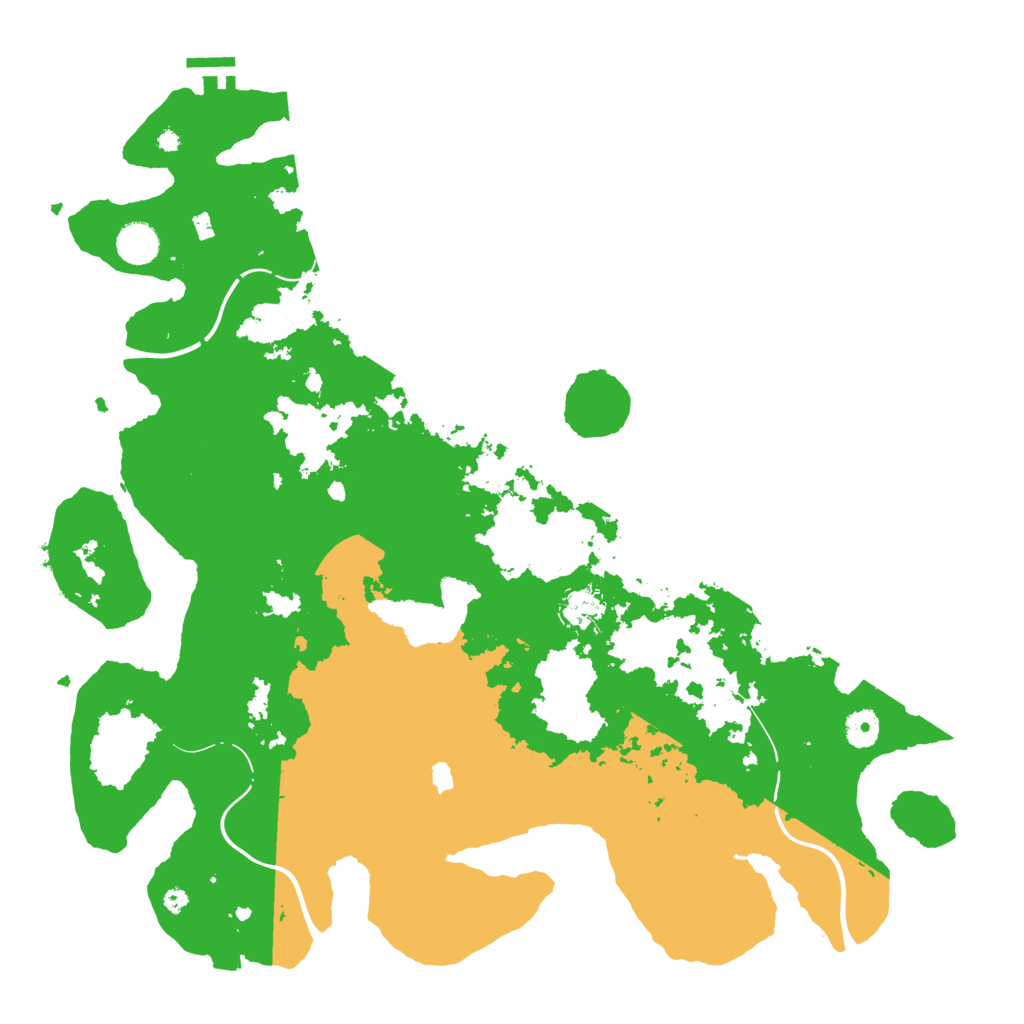 Biome Rust Map: Procedural Map, Size: 4250, Seed: 1141426204