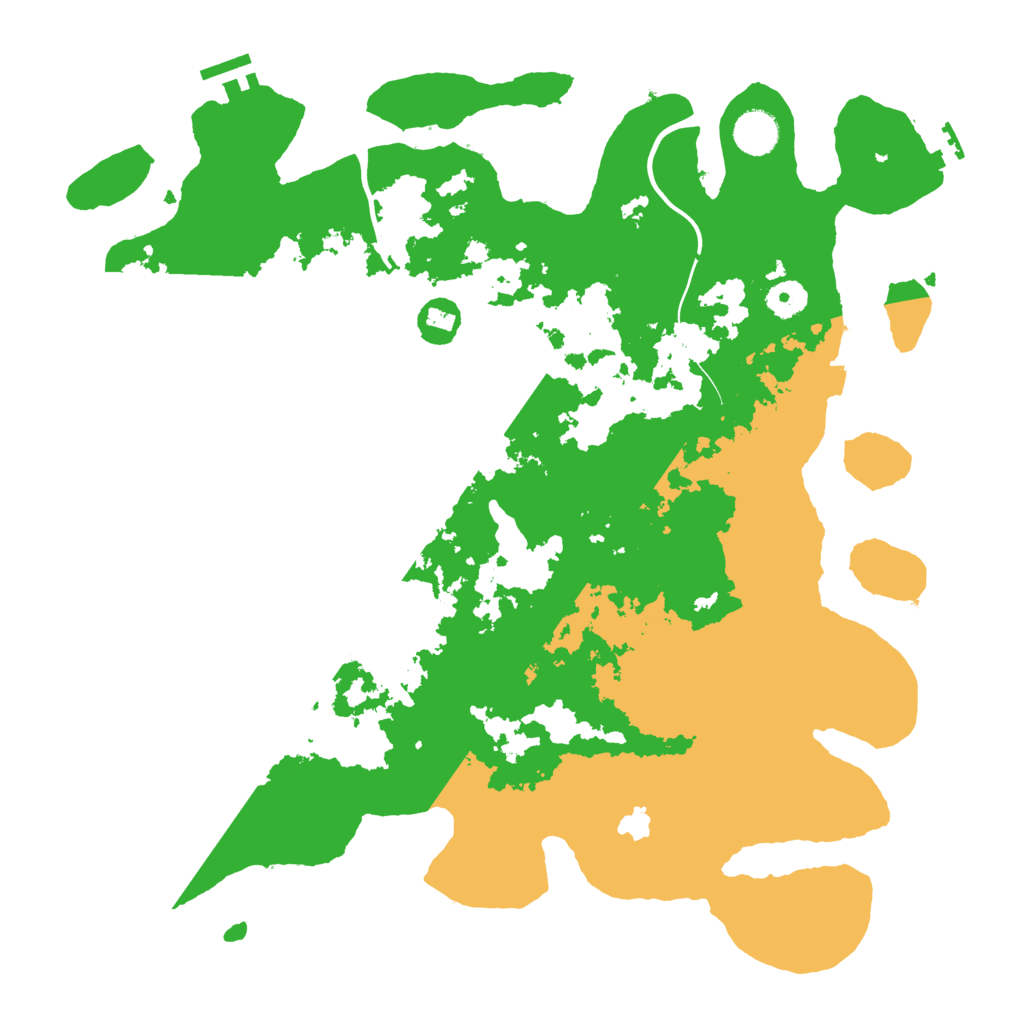 Biome Rust Map: Procedural Map, Size: 4000, Seed: 8184358