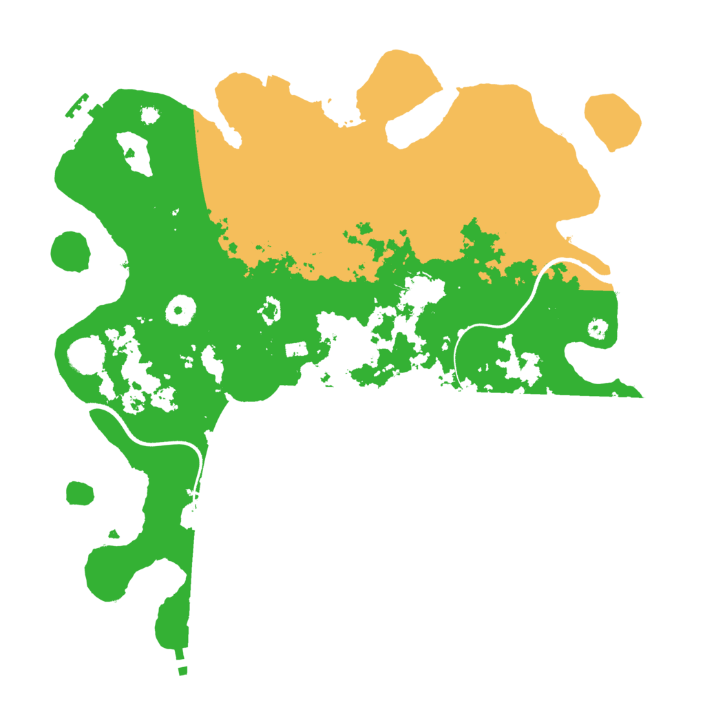 Biome Rust Map: Procedural Map, Size: 3500, Seed: 1512395169