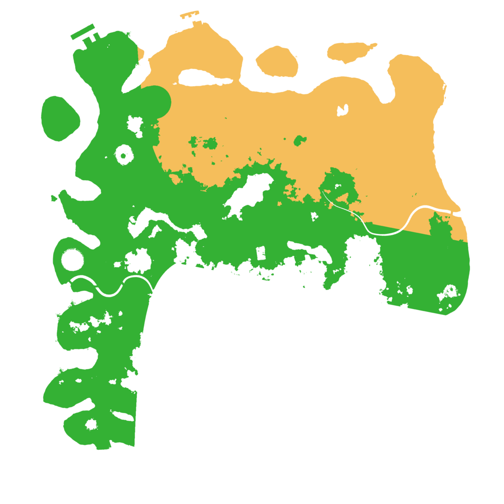 Biome Rust Map: Procedural Map, Size: 4000, Seed: 2082307813