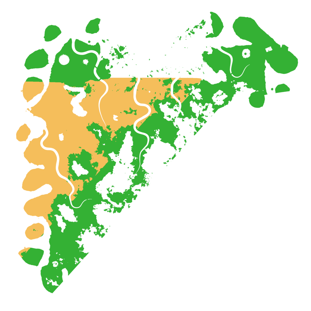 Biome Rust Map: Procedural Map, Size: 5300, Seed: 32254566
