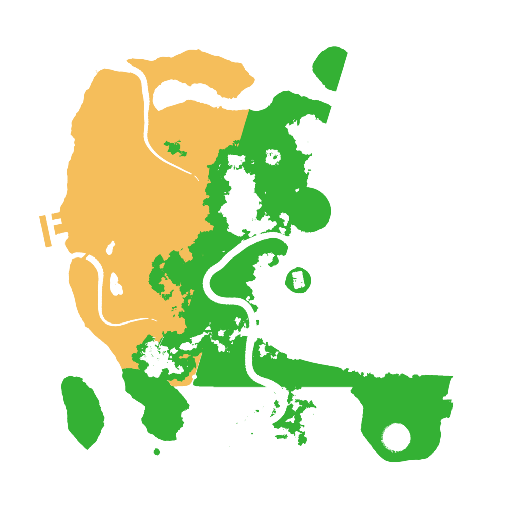 Biome Rust Map: Procedural Map, Size: 3250, Seed: 1510223