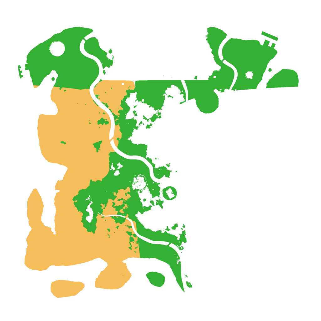 Biome Rust Map: Procedural Map, Size: 3750, Seed: 3701864