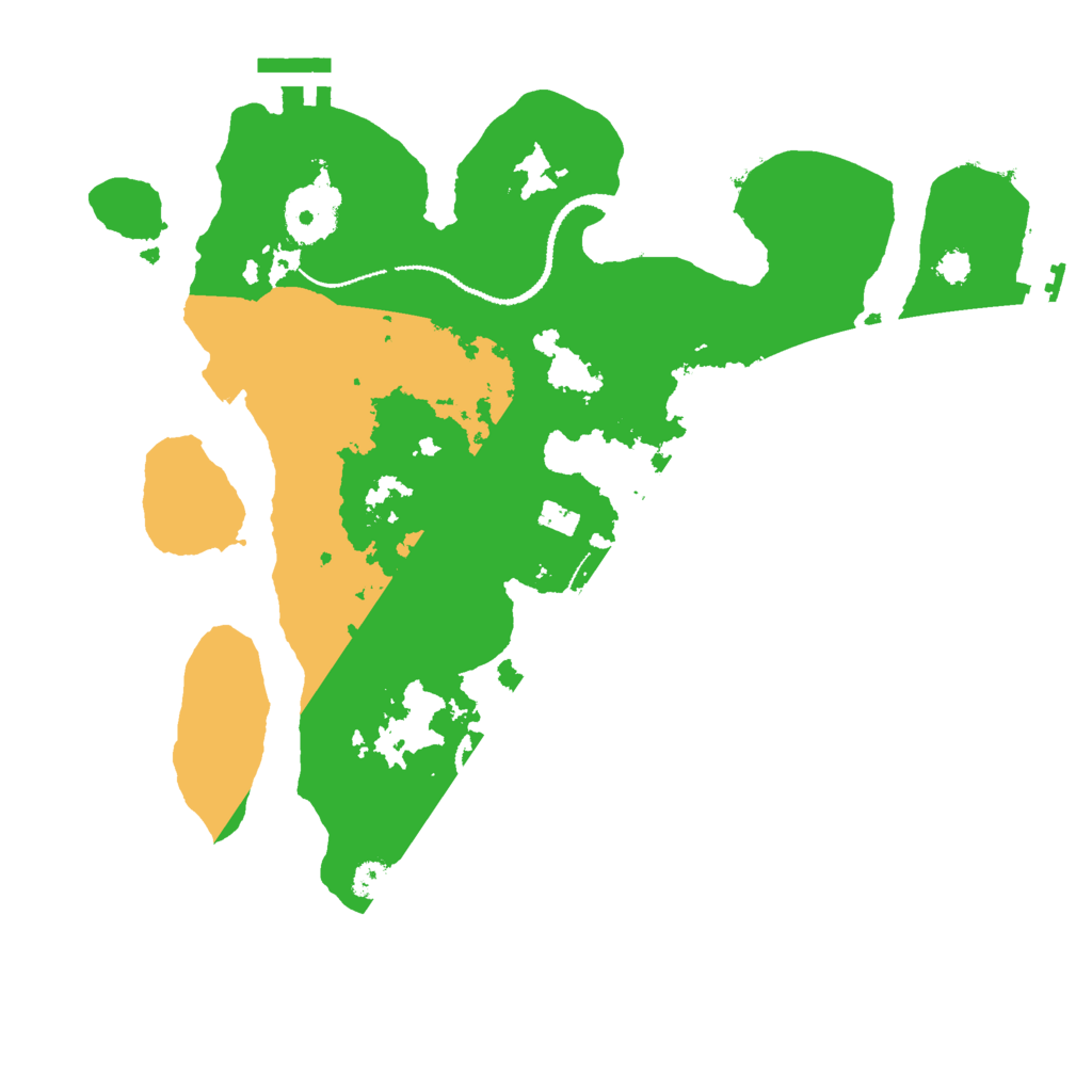 Biome Rust Map: Procedural Map, Size: 3000, Seed: 260779248