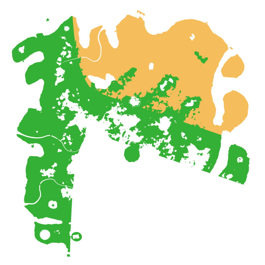 Biome Rust Map: Procedural Map, Size: 4567, Seed: 235073083