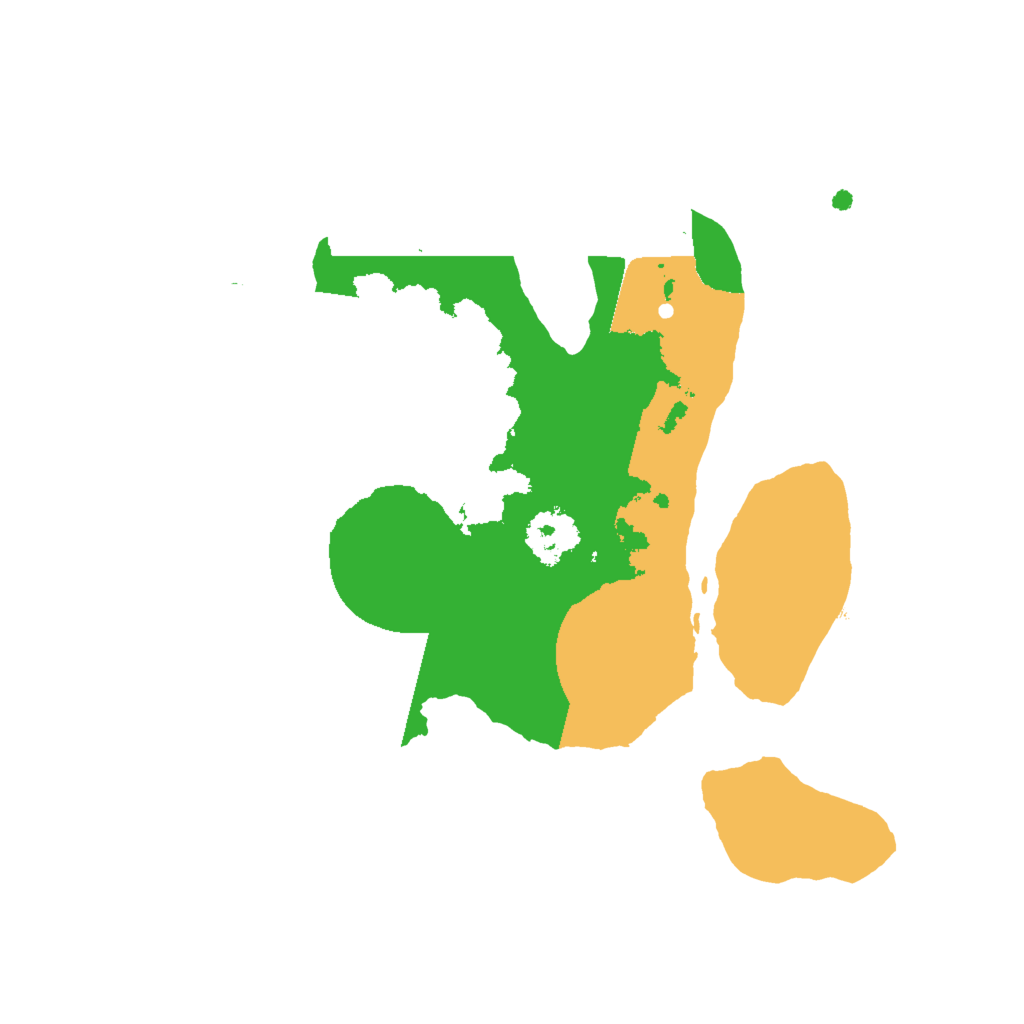 Biome Rust Map: Procedural Map, Size: 2000, Seed: 224641547