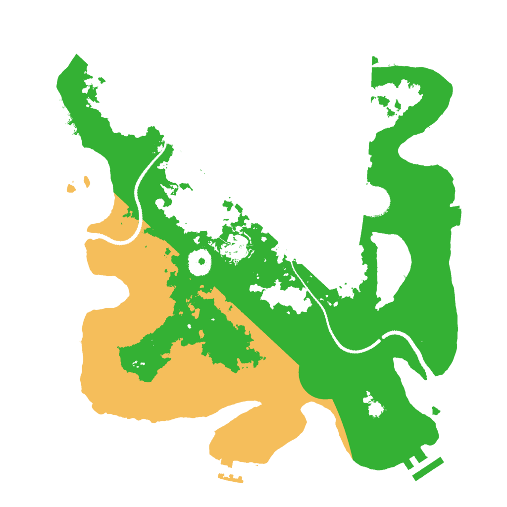 Biome Rust Map: Procedural Map, Size: 3000, Seed: 6238