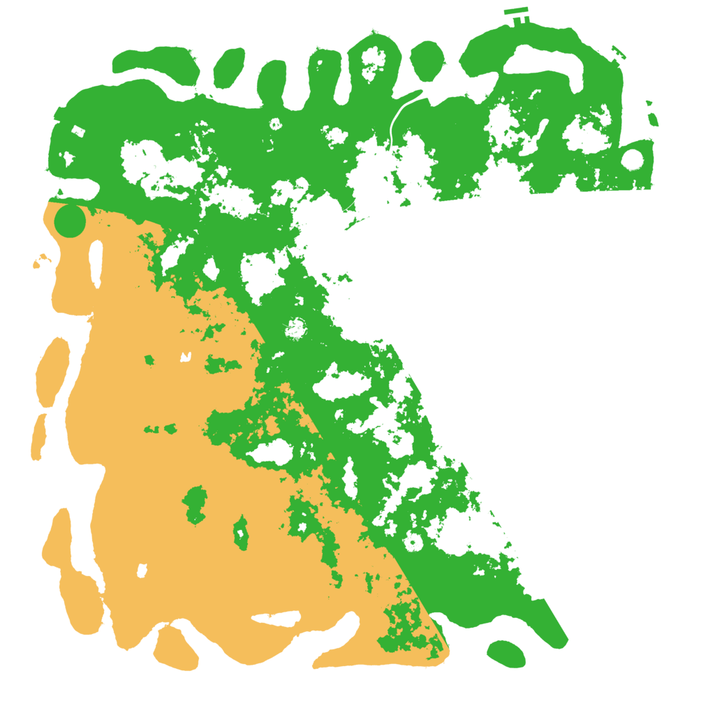 Biome Rust Map: Procedural Map, Size: 6000, Seed: 12903274