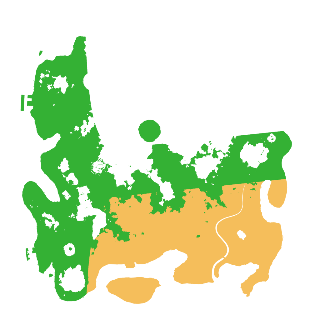 Biome Rust Map: Procedural Map, Size: 4000, Seed: 1256731311