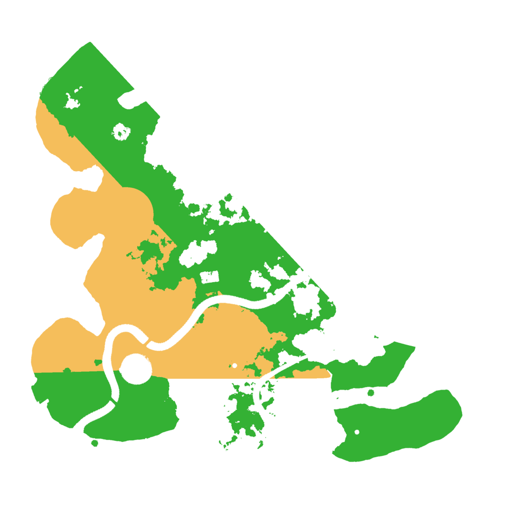 Biome Rust Map: Procedural Map, Size: 3000, Seed: 31313