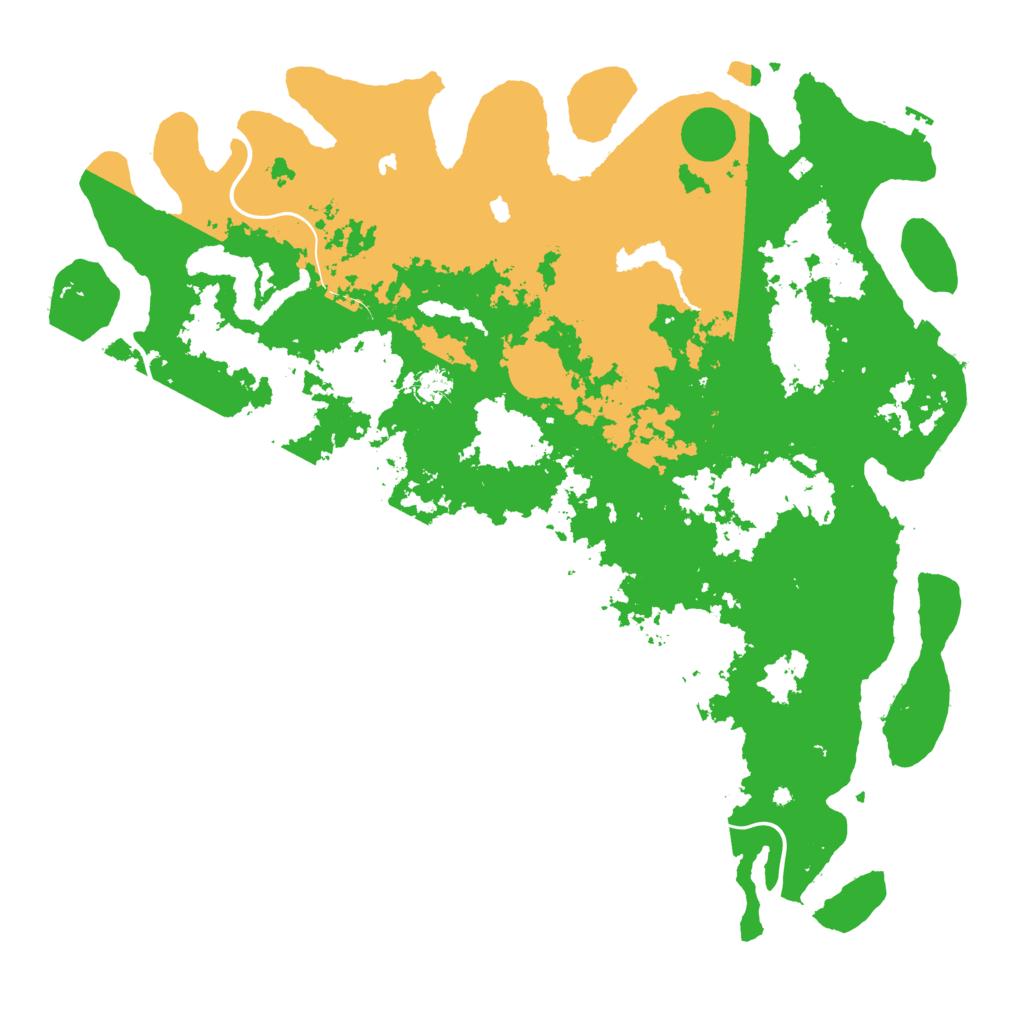 Biome Rust Map: Procedural Map, Size: 5000, Seed: 4555