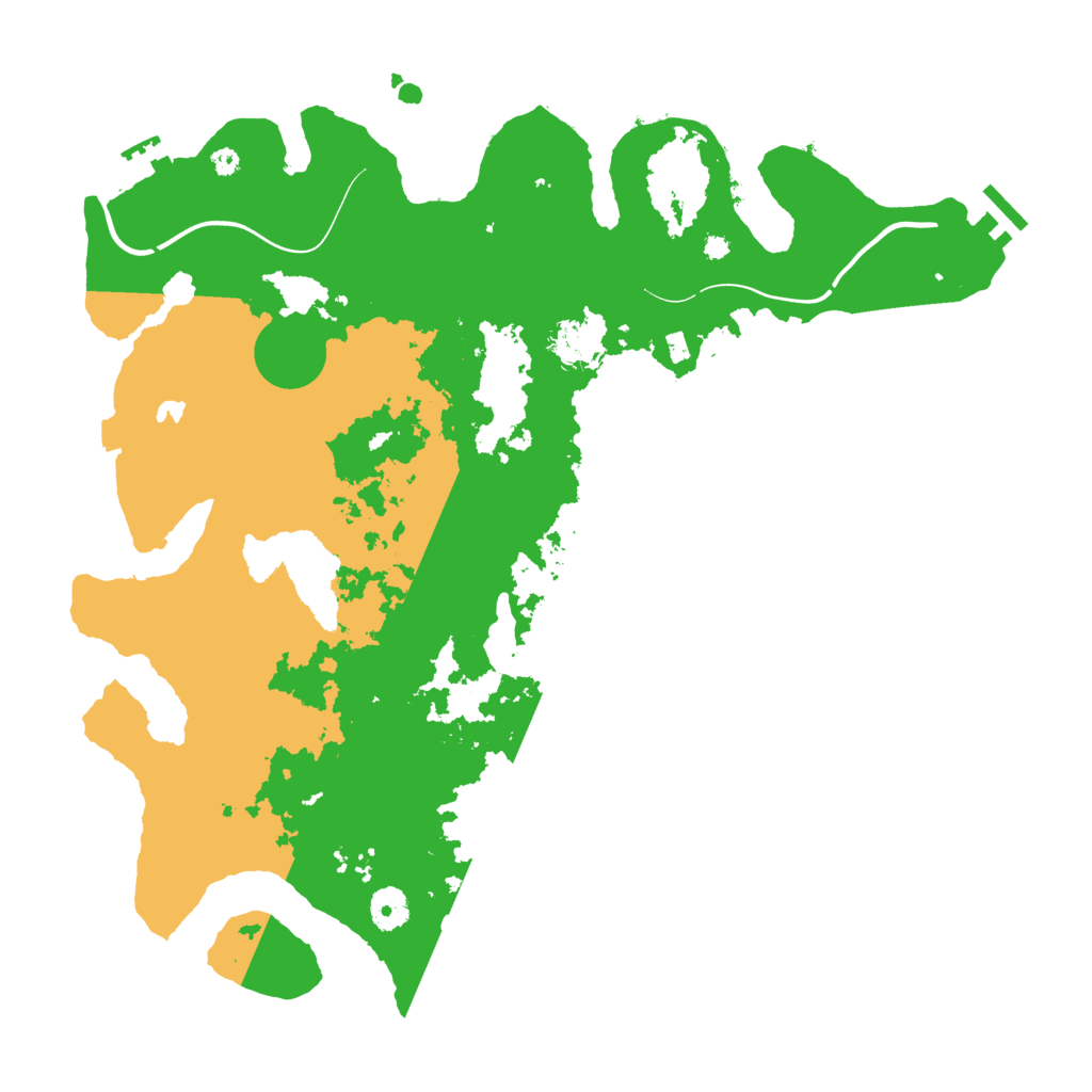 Biome Rust Map: Procedural Map, Size: 4000, Seed: 157313597