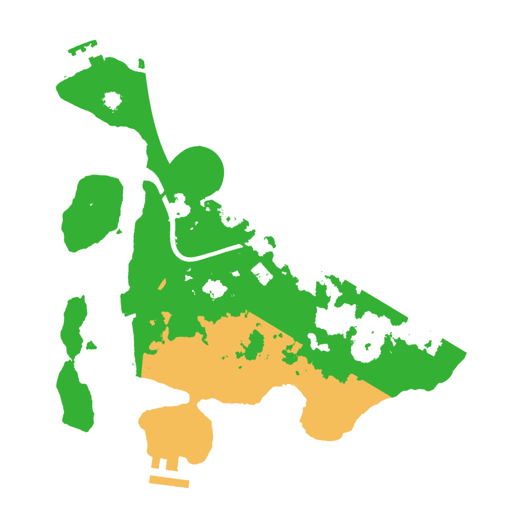 Biome Rust Map: Procedural Map, Size: 2600, Seed: 111124