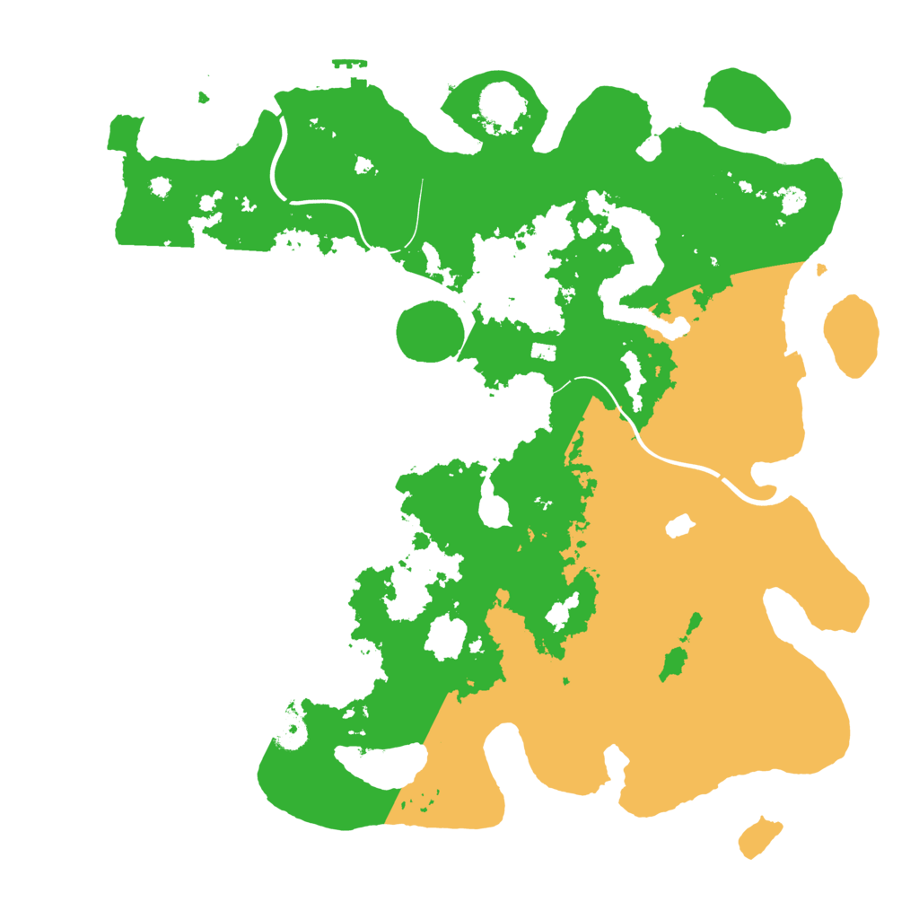 Biome Rust Map: Procedural Map, Size: 4000, Seed: 15731359