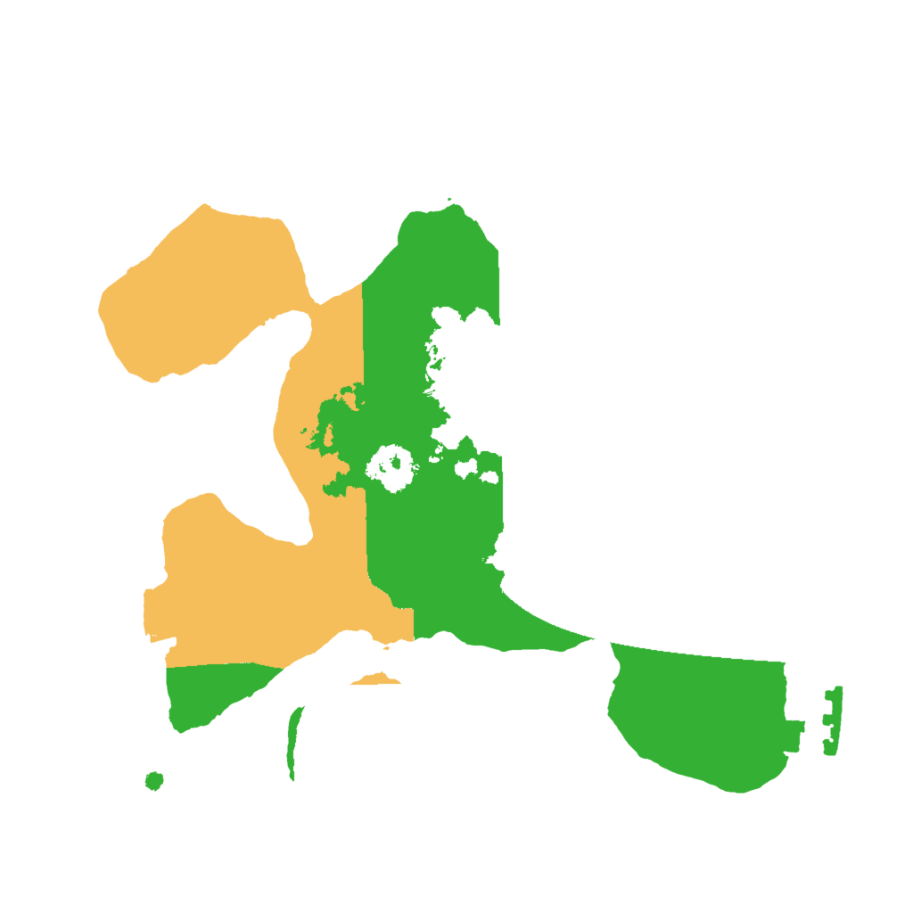 Biome Rust Map: Procedural Map, Size: 2000, Seed: 342274