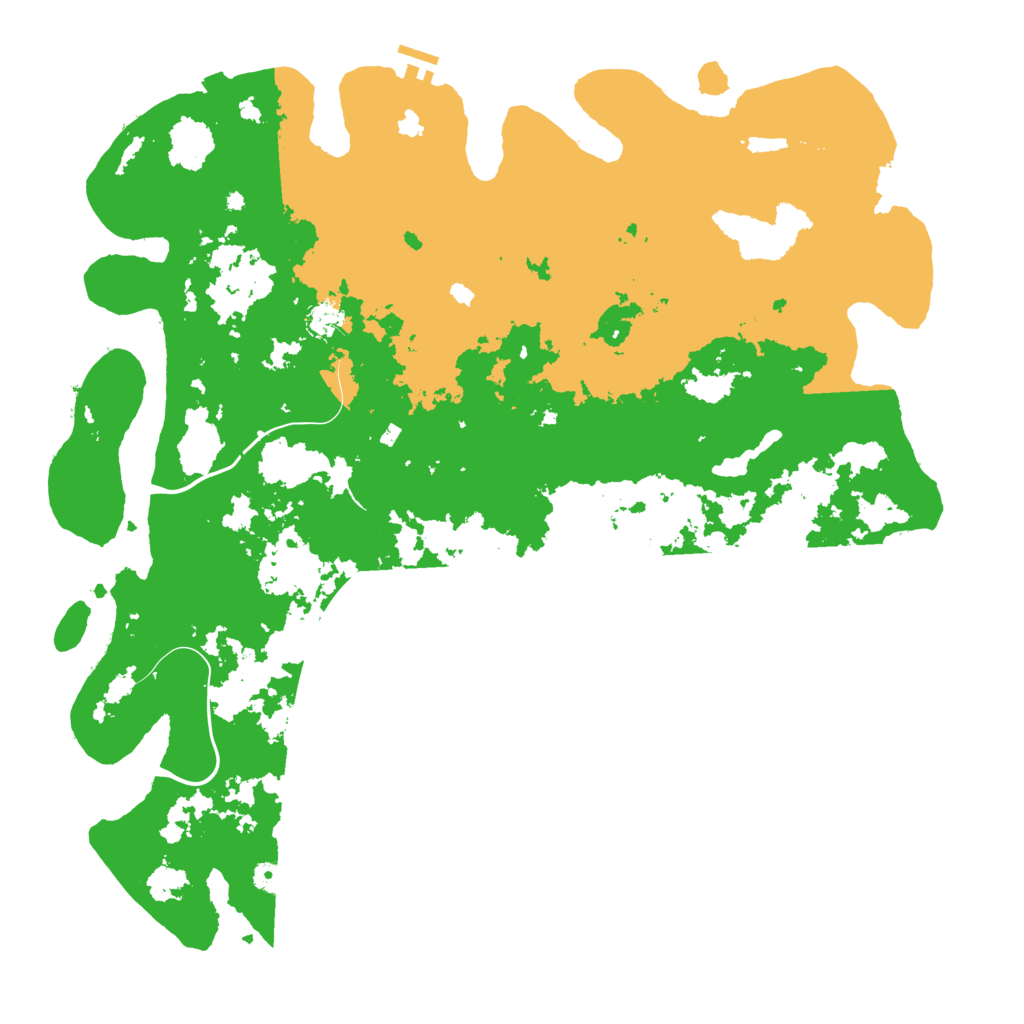 Biome Rust Map: Procedural Map, Size: 5000, Seed: 347632