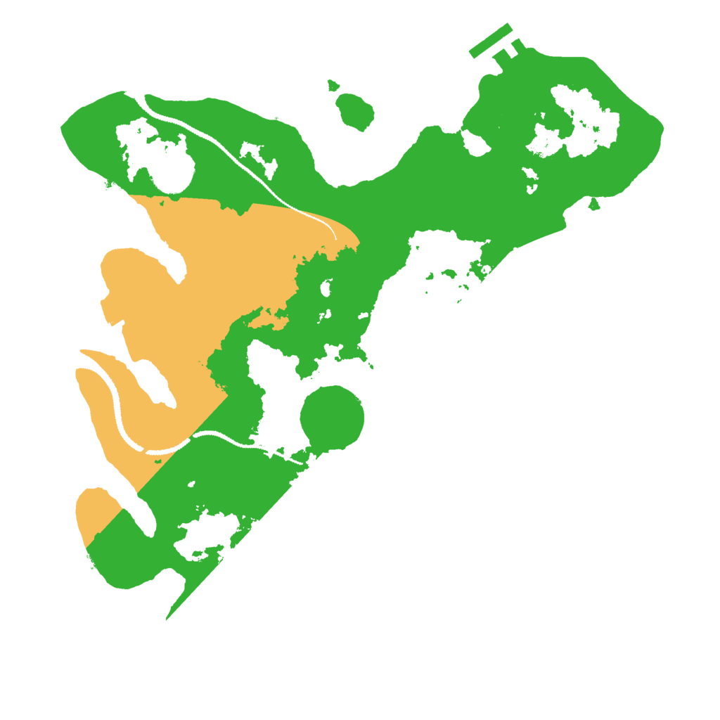 Biome Rust Map: Procedural Map, Size: 3000, Seed: 858589346