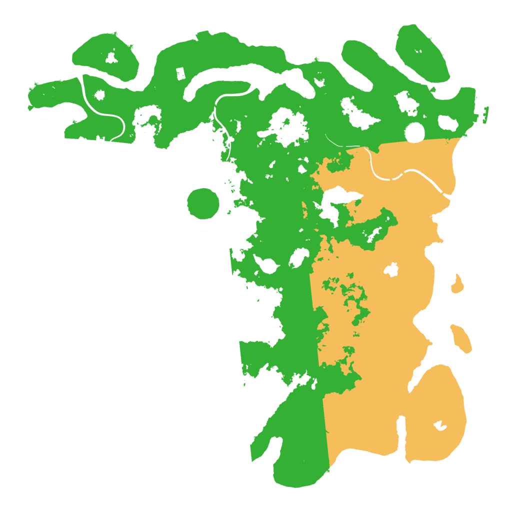 Biome Rust Map: Procedural Map, Size: 4500, Seed: 57827632