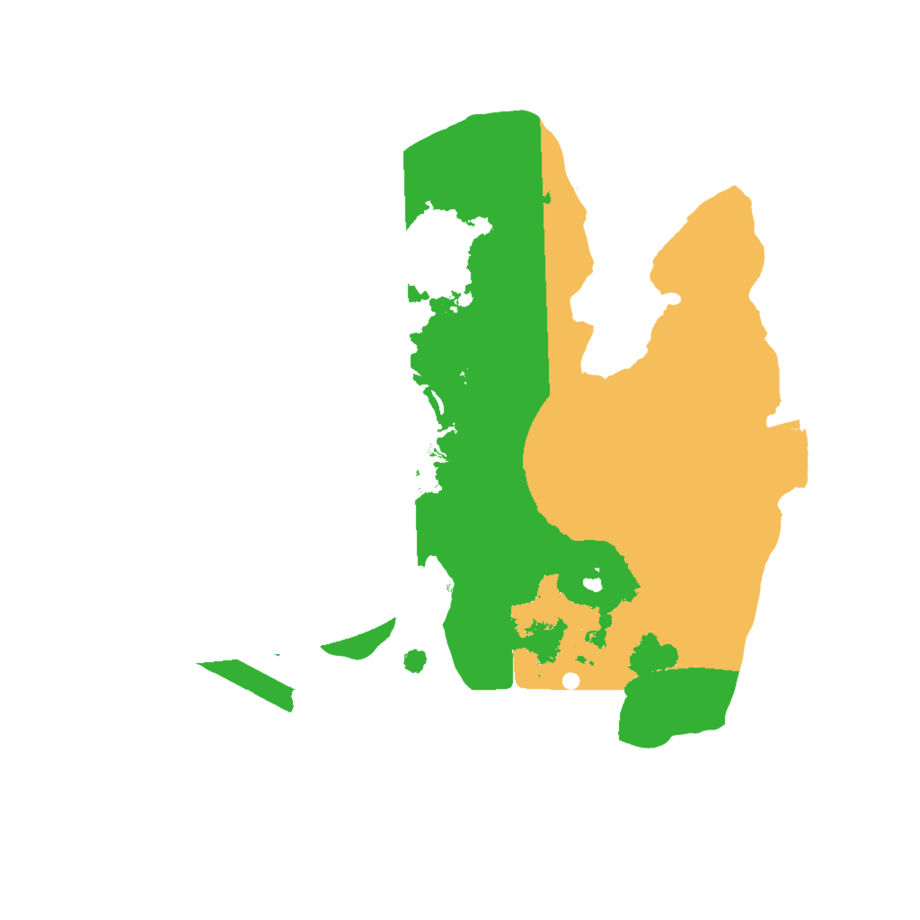 Biome Rust Map: Procedural Map, Size: 1600, Seed: 1040748607